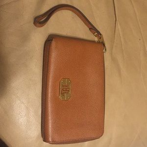 Ralph Lauren Real Leather Wristlet